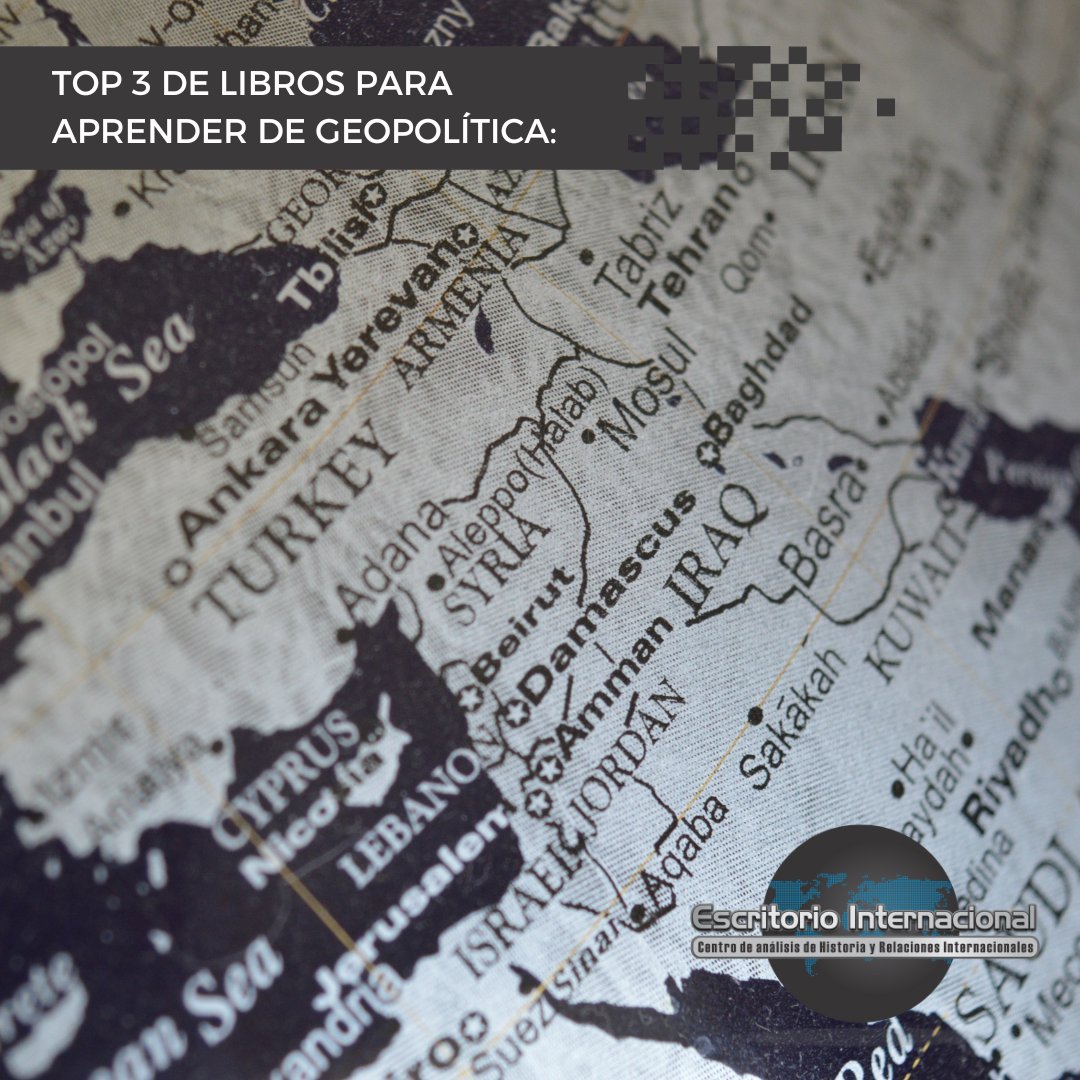 EscritorioInte1's tweet photo. TOP 3 DE LIBROS  DE #GEOPOLÍTICA:

💡 #OrdenMundial de #HenryKissinger 
💡 El choque de civilizaciones...de #SamuelHuntington 
💡 El #nuevoordenmundial (y el viejo) de #NoamChomsky 

🌍📚 La Geopolítica es un campo de estudio para comprender el poder en el mundo actual. https://t.co/4BLgofagwr
