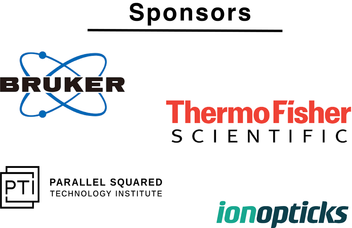 Thanks to our sponsors for their support of the 7th annual single-cell proteomics conference !