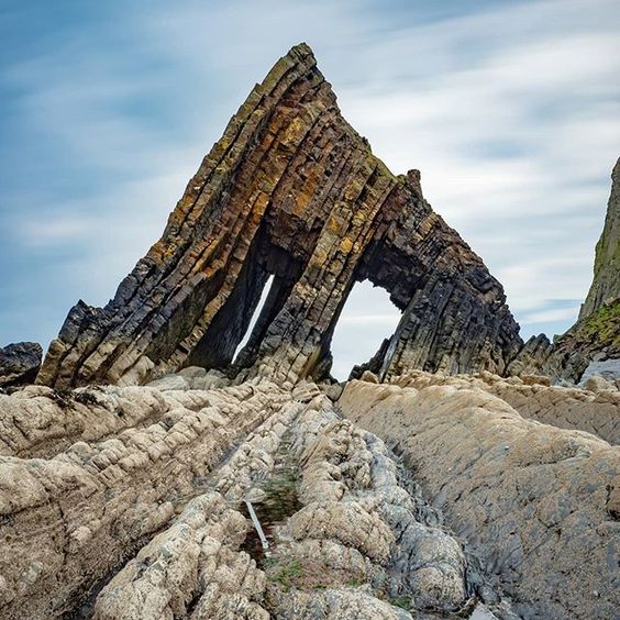 Blackchurch Rock, Mouthmill Beach, North Devon, England, James Maloney!❤️🏴󠁧󠁢󠁥󠁮󠁧󠁿