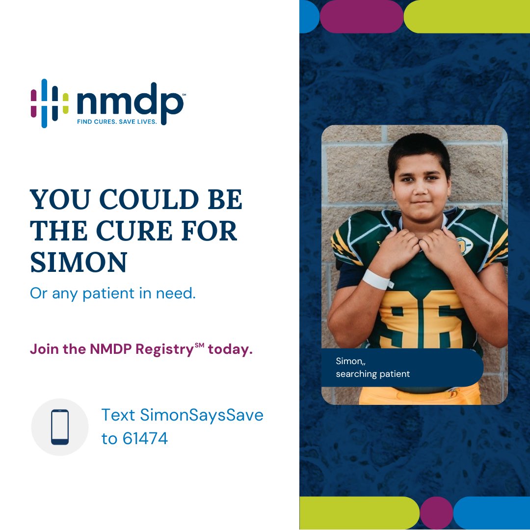 enabeti's tweet photo. After beating lymphoma my son now has MDS and needs a bone marrow transplant. Please consider registering and getting some friends to register too! @officialabailey @DenJuette4 @ksirach @MsSchaffer93 @kelly_zimmer https://t.co/ukBbeloP4Z