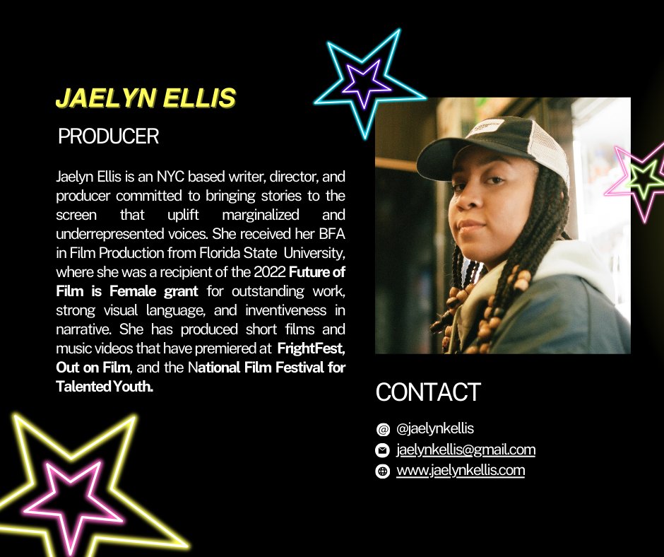 MunchiesFilm's tweet photo. Meet Munchies' producer @jaelynkellis! 🔥 https://t.co/FzkIBnHVdd