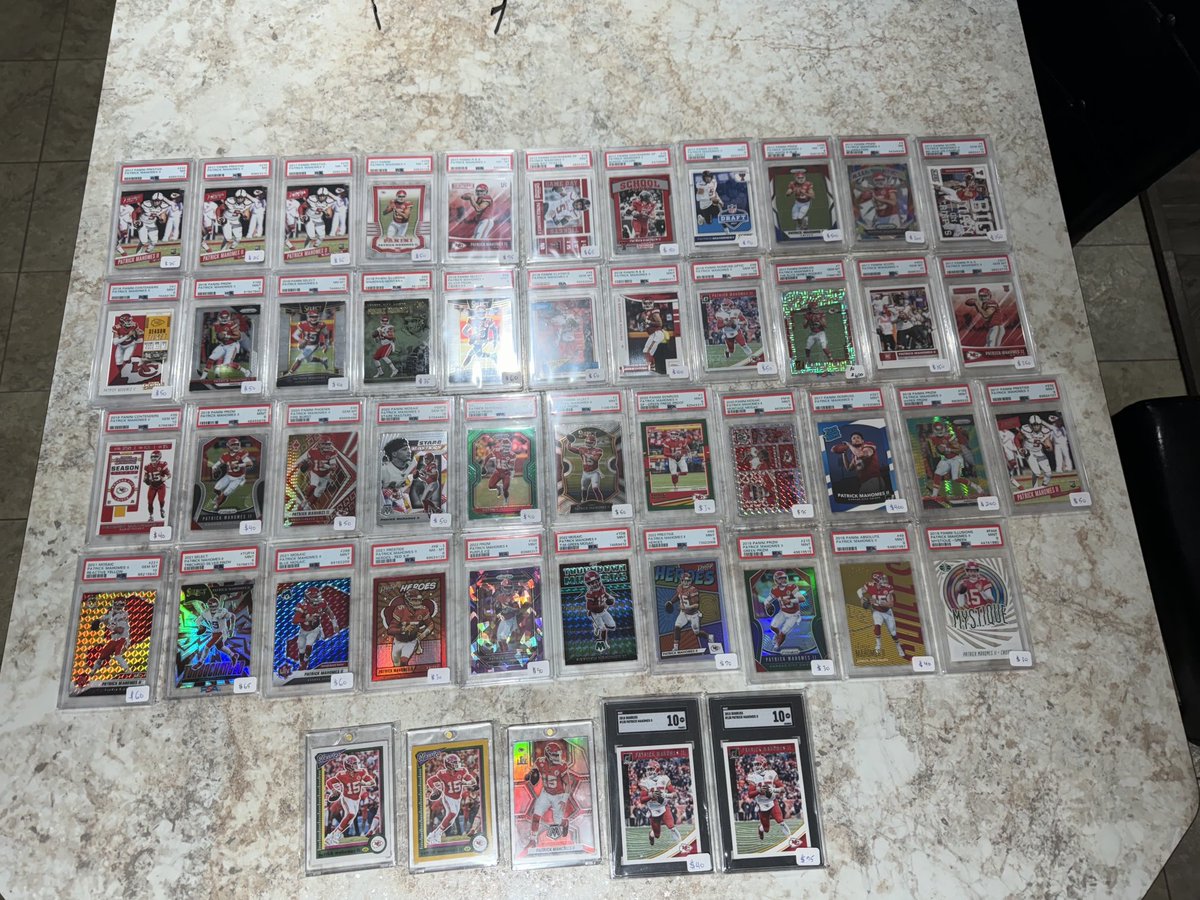 ⁦<a href="/CardPurchaser/">Card Purchaser</a>⁩ My son chose the right person to collect a few years back… Don’t mind prices… Does that for his own fun.