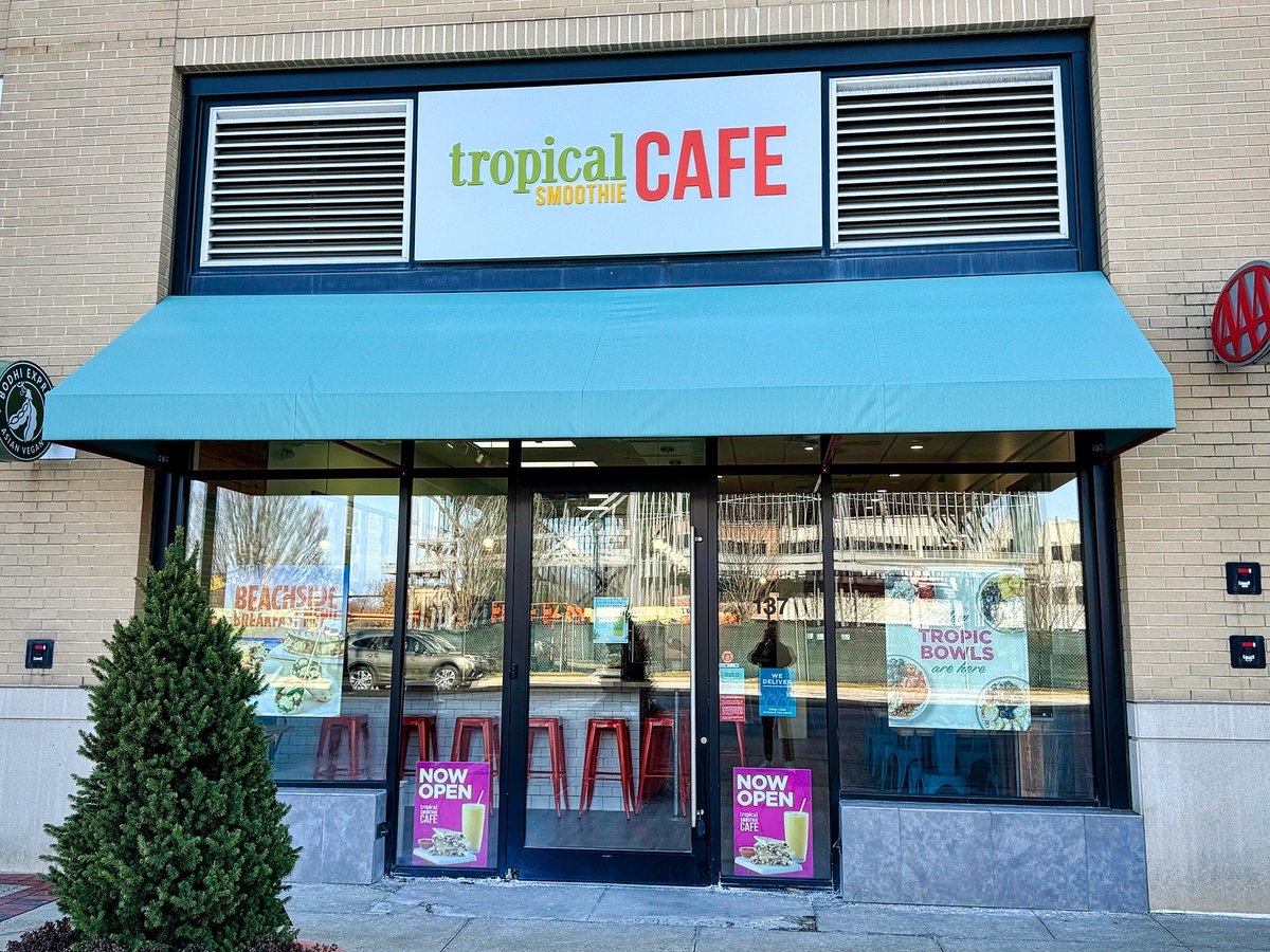 NOW OPEN!!! 🙌🎉 Very excited to welcome Tropical Smoothie Cafe to the family! Stop by their all new space at 137 Market St just a few steps from Trader Joe’s. 🥤🌯🥗