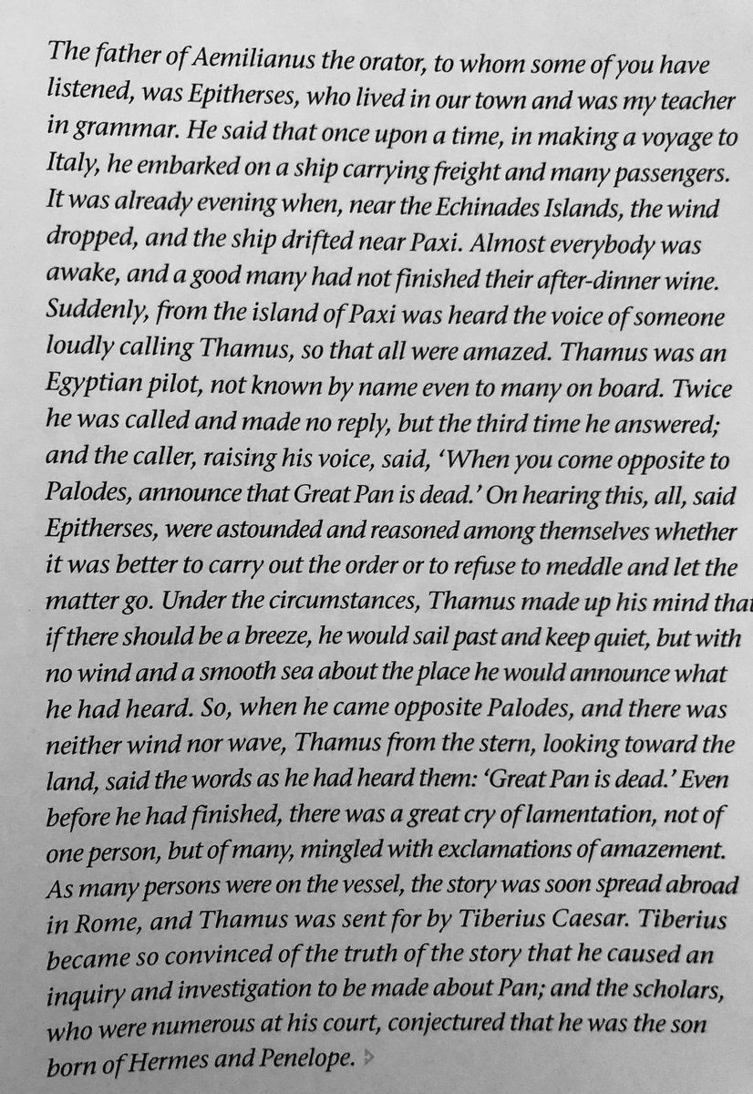 The sailor Thamus announced Pan’s death (see the description from Plutarch below). His pronouncement was directed to the well known sanctuary of the Pan in Butrint, in present day Albania, where his devotees lamented his fate. A wonderful bronze statue of PAN was found in…