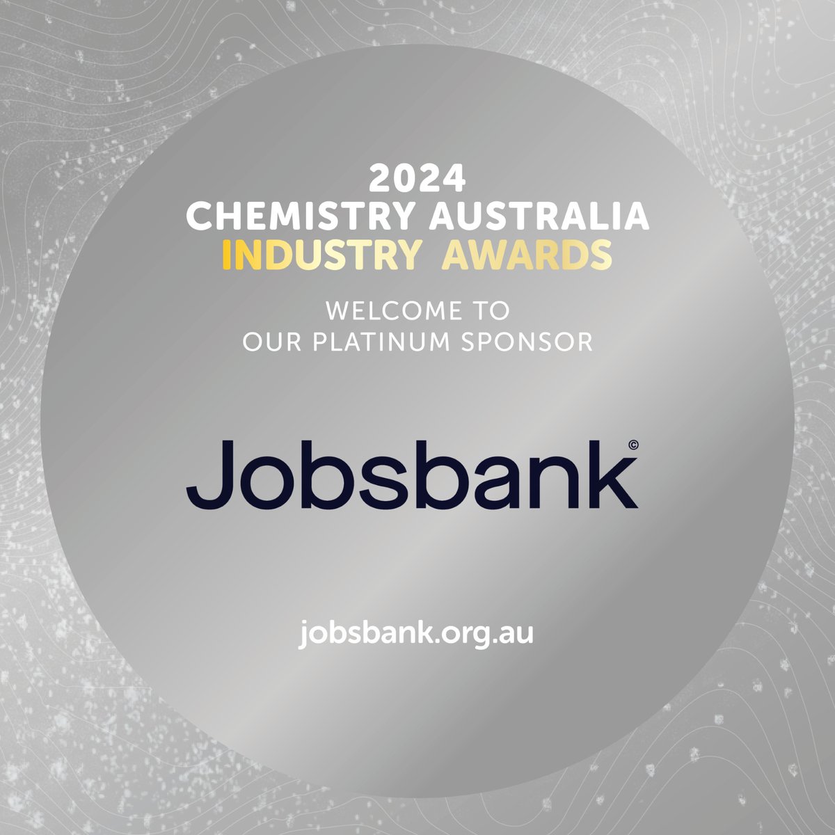 AusChemistry's tweet photo. Chemistry Australia welcomes @JobsbankAu as the exclusive Platinum Sponsor of the 2024 Industry Awards. We’re so pleased to have you onboard.
Visit our Awards website to learn more: https://t.co/oa3aarFY6G
#jobsbank #chemsitryaustralia #diversityequityinclusion #Awards https://t.co/TwHUacTcET