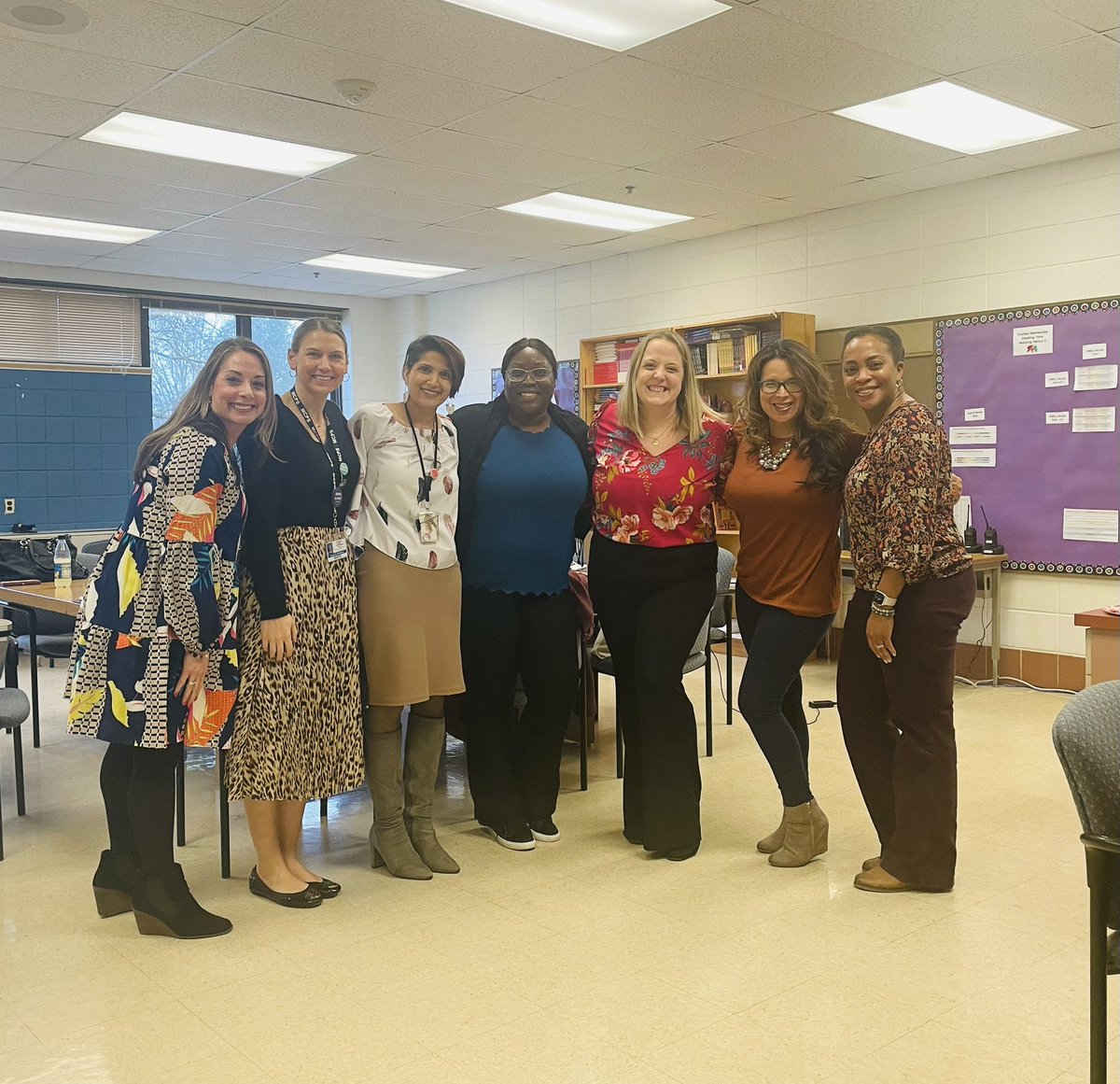 We had a great day of instructional rounds at Goshen. We had our partners and collaborators from multiple offices all there to see &amp; talk about equitable teaching &amp; learning for our EMLs. Thank you to <a href="/JBradbard/">Jessie Bradbard</a> @TeachbiahG <a href="/MaryaHay5/">Marya Hay</a> and our wonderful LAS Cindy.  <a href="/GoshenGrizzly/">Goshen Elementary School</a>