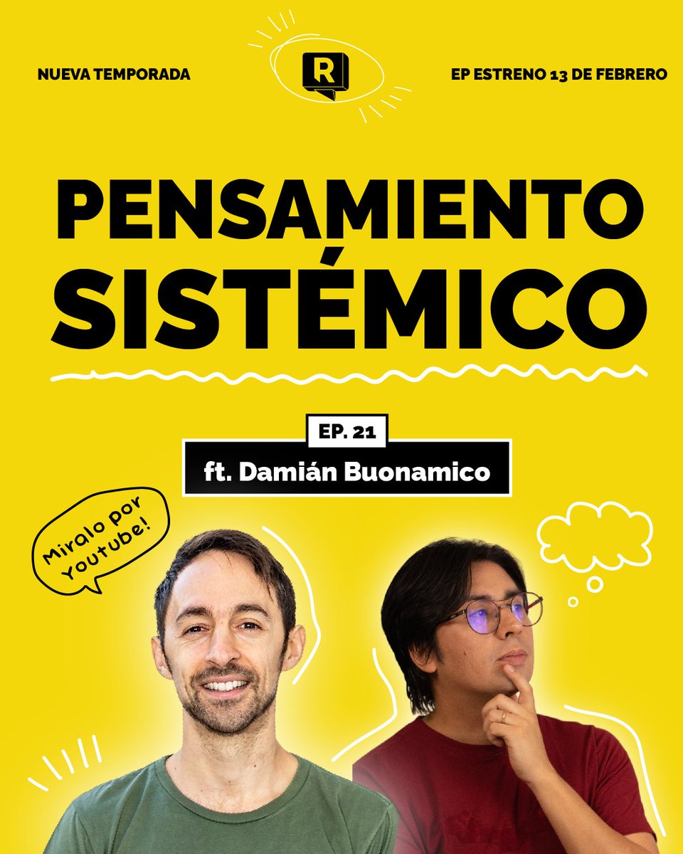 Nuevo episodio: #LaRevoluciónÁgil! 🚀

Esta vez, profundizaremos en el fascinante mundo del pensamiento sistémico y exploraremos el fenómeno intrigante llamado #optimizaciónlocal junto al excepcional <a href="/dbuo/">Damián Buonamico</a>💡

¡Suscríbete y no te lo pierdas! youtu.be/9gDhw5zyQ2o