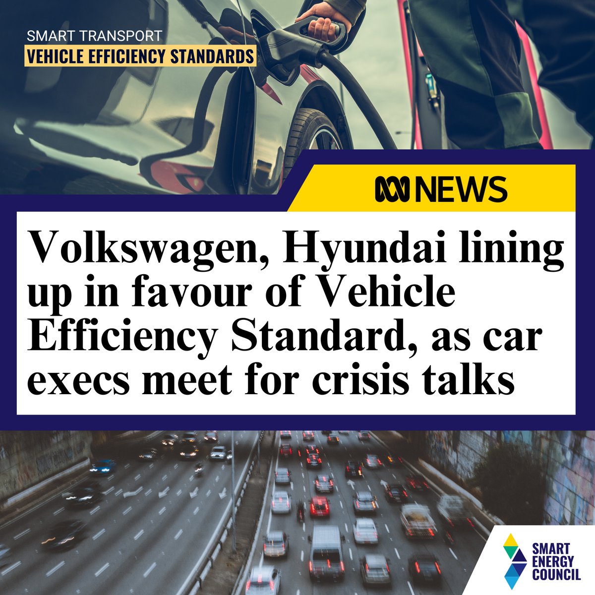 SmartEnergyCncl's tweet photo. The fossil fuel car industry wants Aussies "to pay more for petrol for longer, for cars that pollute more for longer," said @SmartEnergyCncl CEO John Grimes. 

"That is completely out of touch with the views of ordinary Australians."

More: https://t.co/TImg36CC63 https://t.co/0Jrjk5S9ng