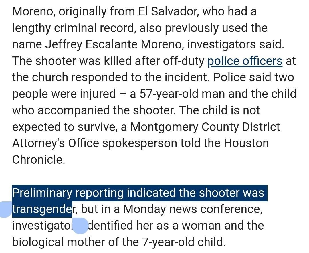 AriDrennen's tweet photo. Fox News is SO desperate to paint trans people in a negative light that today they ran with rumors that a shooter was a transgender woman before quietly admitting three hours later that they made that part up. https://t.co/ZG2nFKGZbM