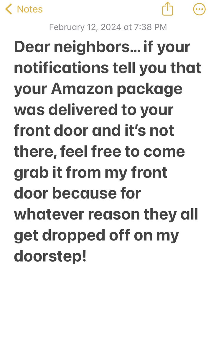 Menjnon's tweet photo. @amazon your drivers more than once… https://t.co/pBA80v0jbU