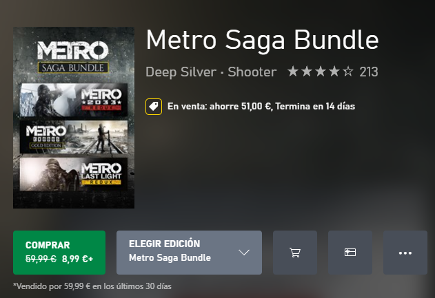 MondoXboxEsp's tweet photo. Lo trae absolutamente todo de la trilogía Etro por 8,99€
https://t.co/uqDWCbkKki https://t.co/lvueThBLna
