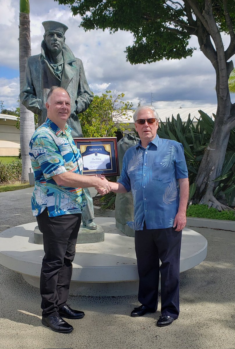 Honoring Valor: A Tribute to @RealLoneSailor at Pearl Harbor Today, February 12, 2023, at 1 PM Today in Honolulu, it is with great pride that we present an award to Dan Maloney, @RealLoneSailor, a distinguished U.S. Navy veteran whose life exemplifies the Navy’s core values.…