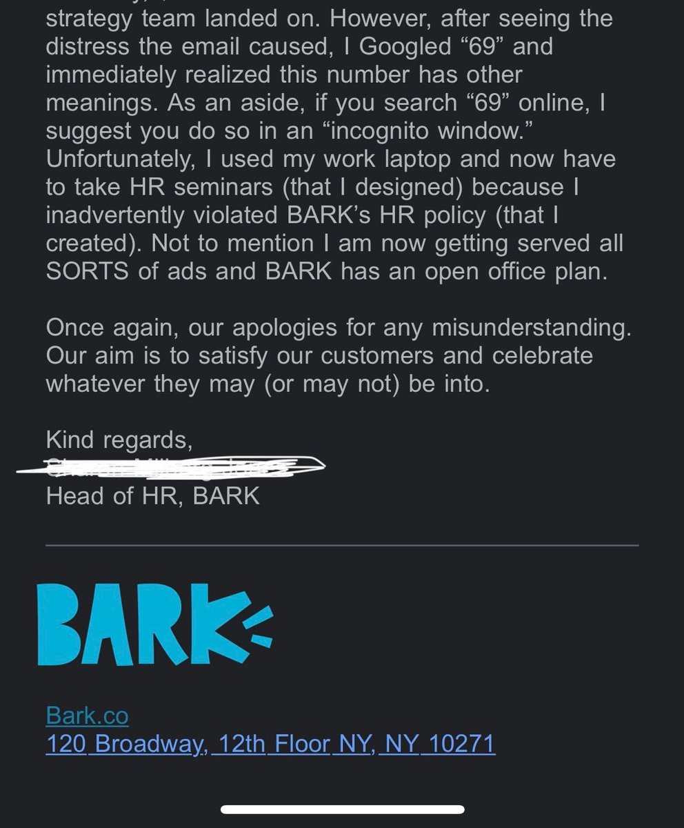 Robsnapclap1's tweet photo. @barkbox I feel for your head of HR, but also… NICE! 🤣 https://t.co/3OL3VVTvSV