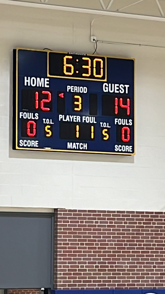 Playing for 3rd/ 4th place. 
Down by 2 at half vs. Milford.
@FairburyJeffs