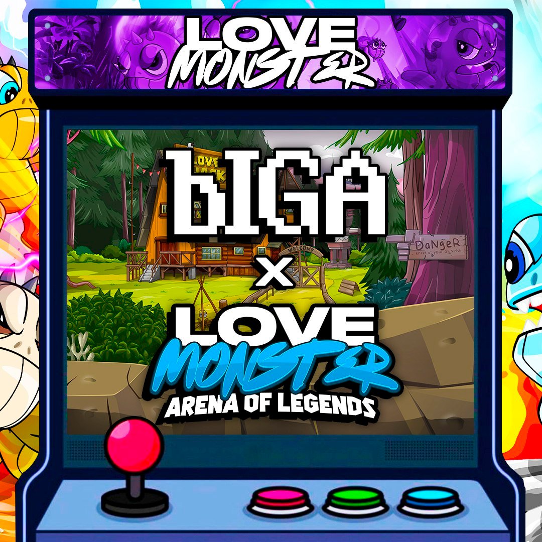 BIGA (@bigaarcade) on Twitter photo A large part of BIGA's long-term growth plan is based on partnerships & games!
Our partnership w/ <a href="/PlayLoveMonster/">Love Monster</a> brings the new development of a mini-game with LM IP! โค๏ธโ๐ฅ๐
Watch this space... ๐
There's $100K in prizes up for grabs!
Notis on. ๐ A large part of BIGA's long-term growth plan is based on partnerships & games!
Our partnership w/ <a href="/PlayLoveMonster/">Love Monster</a> brings the new development of a mini-game with LM IP! โค๏ธโ๐ฅ๐
Watch this space... ๐
There's $100K in prizes up for grabs!
Notis on. ๐
