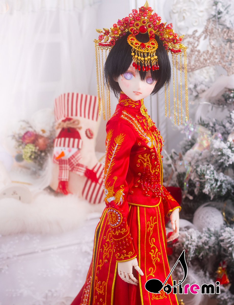 dollremi's tweet photo. 【dollremi】(DD0727) 龍鳳褂 - 秀禾服 Chinese traditional wedding dress
New style is available already ❤️
P.S. Custom head & photography by @ShinesWorkshop
https://t.co/b4AbTQEZ32
#dollremi #dollfiedream #smartdoll #dddy #dollfiedreamdynamite #doll #bjd #chineseweddingdress https://t.co/IsNA907zX8