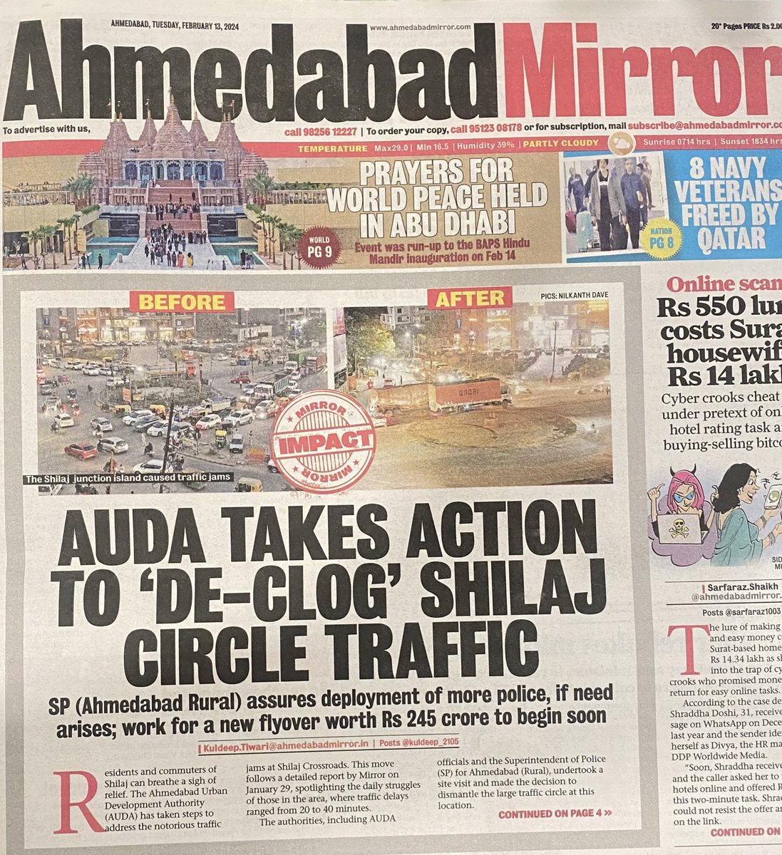 An outskirt of Ahmedabad, with 50% land not developed, is facing traffic snarls!

And a new ‘flyover’ worth ₹245 crore will supposedly address the issue! 

#MYBYK #MakingCitiesLiveableAgain #MovePeopleNotCars #ParkTheCar #SustainableMobility #PublicTransport #MicroMobility