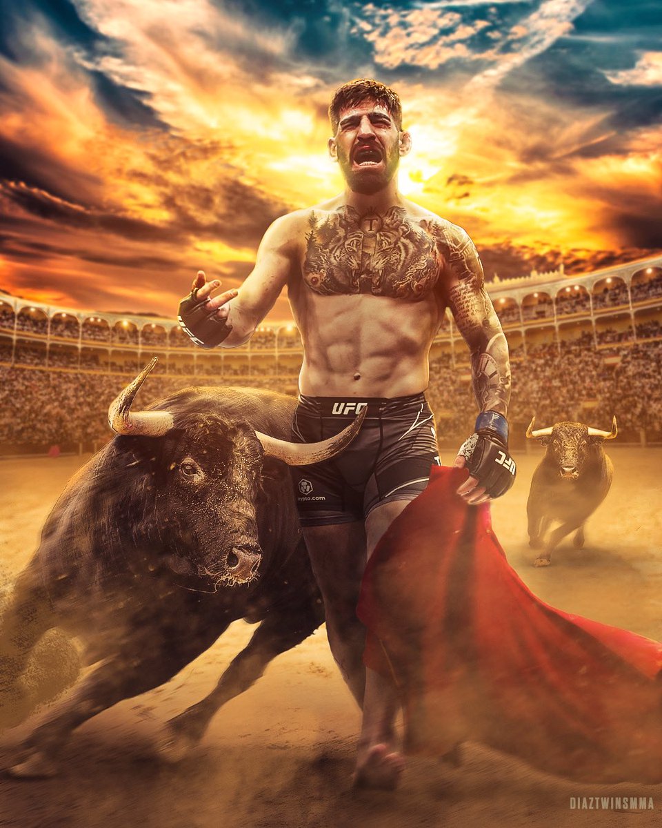 DiaztwinsMMA's tweet photo. El Matador 🇪🇸🐂 @Topuriailia #UFC298 https://t.co/FmAEWLggz1
