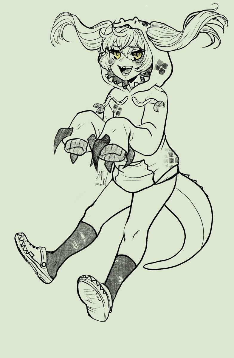 MalWireVT's tweet photo. Just got to see this little cutie for the first time today, and I had to doodle her. I love her design. I hope you like it, @cupidyle!

#cupidyleart #ENVtuber #Envtuberart #Malwork https://t.co/jHKQgakXqW