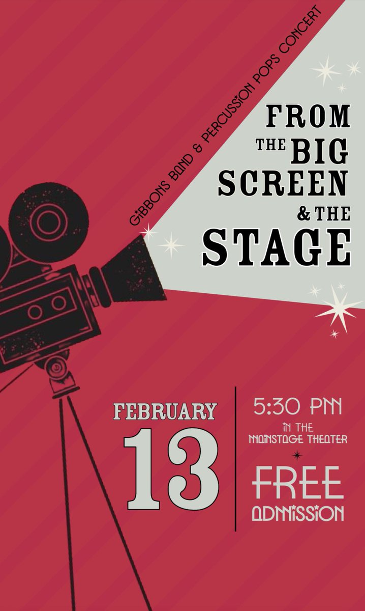 Make sure to check out our concert tomorrow night. You are going to love the music we have prepared!