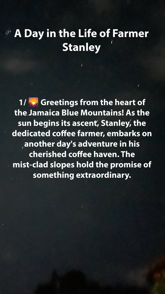 stanleyscoffee1's tweet photo. #StanleysCoffee #FarmerStanley #coffee #coffeeislife #farmlife #farming #farmtotable #agriculture #farm #meetyourfarmer https://t.co/35tVgVzRJl