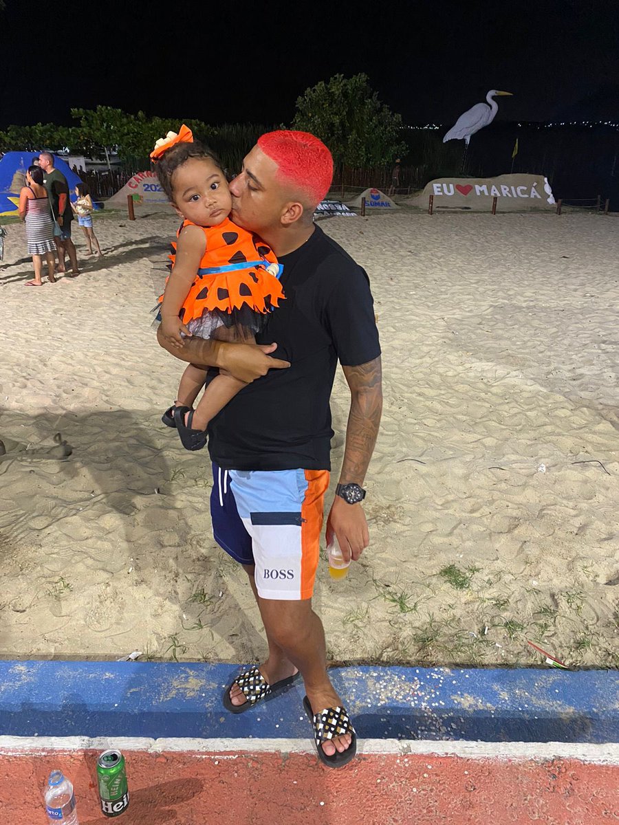 Primeiro bloquinho do amor da minha vida 👨‍👧❤️🎊