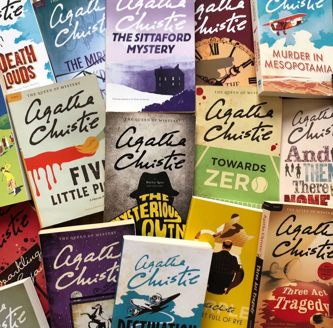 lnhfour's tweet photo. Agatha Christie https://t.co/I4ucWjJdKp