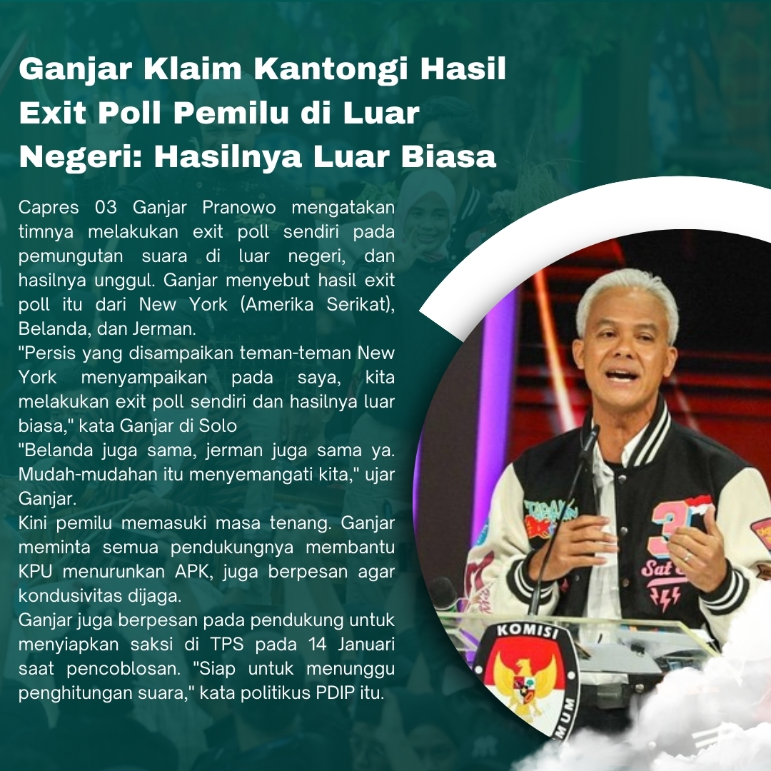Gerak Cepat Untuk Indonesia Lebih Baik 
#GanjarPranowo #GanjarMahfud #GanjarMahfudSatset #GanjarMahfudUNtukIndonesia