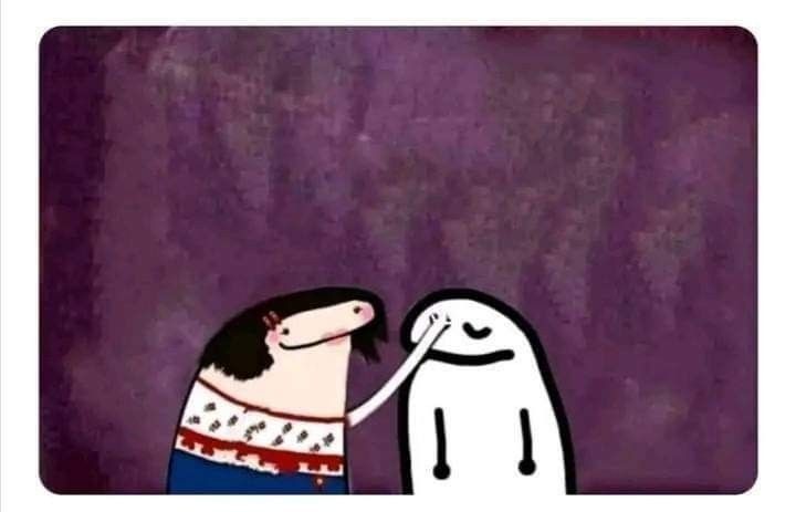 Yo limpiandole los ojos a mi amorcito para que pueda ver lo afortunado que es de tenerme 😌😍