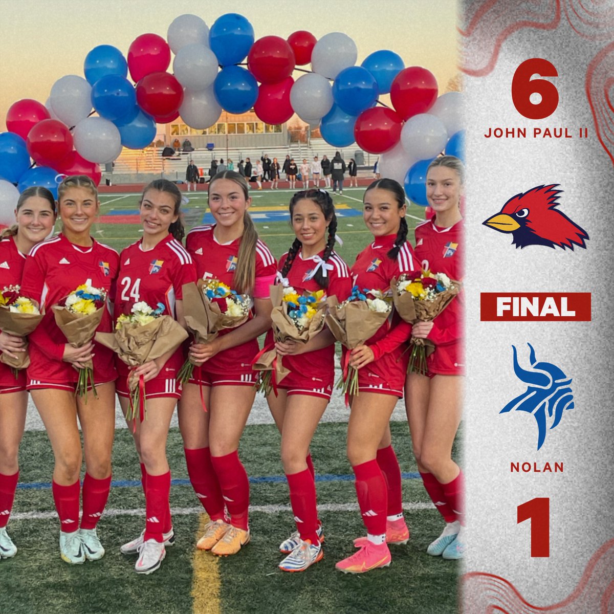 ⚽️ Senior Night ✅
⚽️ Win ✅
⚽️Happy Birthday Coach Morse!
<a href="/LadyCard_Soccer/">Lady Cardinal Soccer</a>