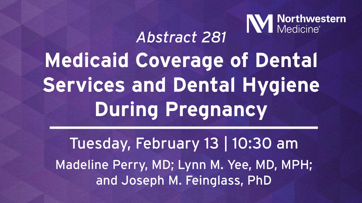 Don’t miss the poster session, “Medicaid Coverage of Dental Services and Dental Hygiene During Pregnancy.” <a href="/MySMFM/">SMFM</a> #SMFM24 #NMatSMFM. 
See the full schedule here: breakthroughsforphysicians.nm.org/obgyn-news-con…