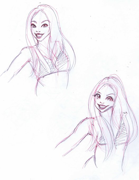 I haven't drawn her in awhile , maybe I should do a new one soon? =D For March 20th we have the lovely