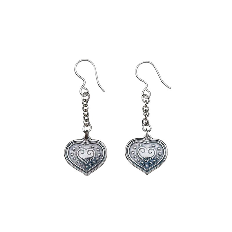 finnport's tweet photo. Embrace the spirit of Valentine's Day with our stunning Kalevala Eura Heart silver earrings! 
￼
Add a touch of Finnish elegance to your style or gift them to someone special. Visit Finnport's Online Store to explore our collection and share the love! https://t.co/GREgtkoInN