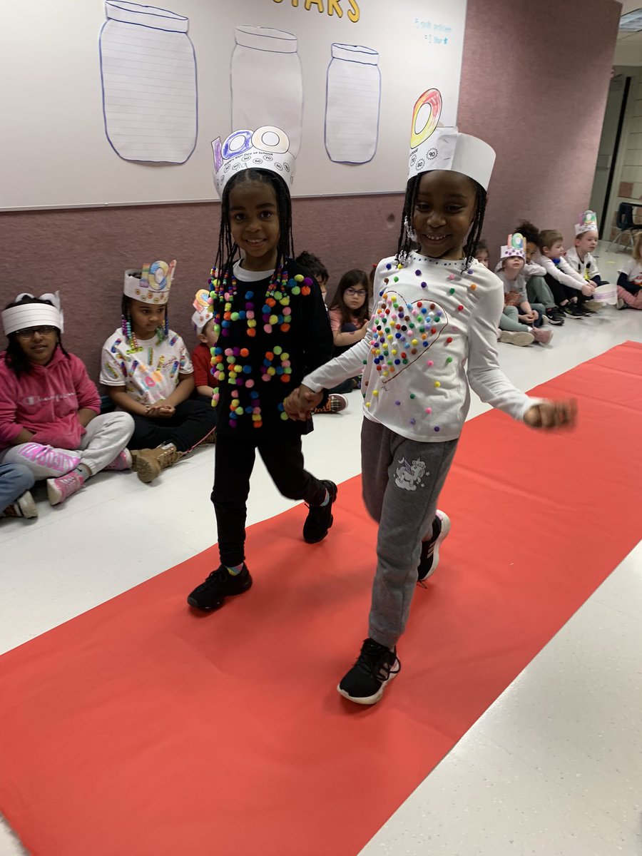 We loved celebrating our 100th day of K today! Hats, 100 art, fun centers, jumping for 100 seconds, our fashion show &amp; more! Proud of these little kindergarten stars for learning and growing in so many ways over these past 100 days! ❤️🌟💯 <a href="/RStar512/">Rising Star Elementary ⭐️</a>