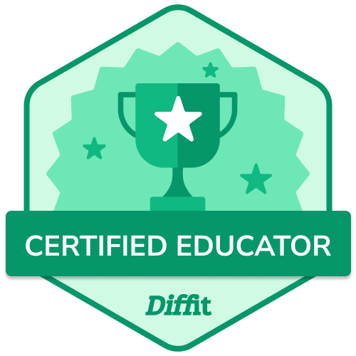 Thrilled to announce that I am now a  @DiffitApp Certified Educator! Diffit is equipped with the latest AI tools to better differentiate for students' diverse needs and create personalized learning experiences! #AIinEducation #EdTech #DifferentiatedLearning #StudentSuccess