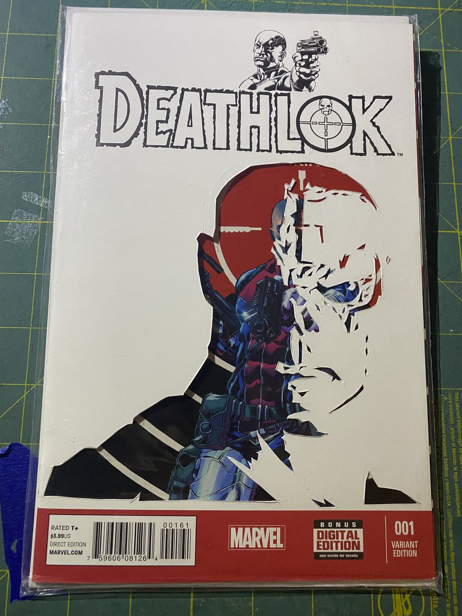 ArtOfJason's tweet photo. Hand cut blank variant comic covers. 
.
.
.
.
#greenlantern #wolverine #deadpool #starwars #diecut #variant #tva #drpepper #tiefighter #thanos #marvel #image #thundercats #handcut #art #comics #sketchcover #sketch #blank #blankvariant #comiccon #xacto #dccomics https://t.co/w4IdfRyuyE