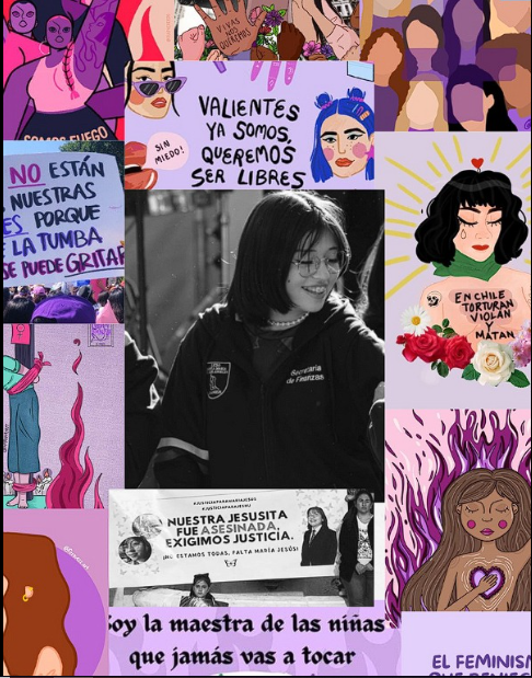 info_mariajesus's tweet photo. Ve y descansa tranquila Jesusita que aquí no pararemos de luchar por ti y por las que ya no están, dijo su hermana al despedirla...

#justiciaparamariajesus #justiciaparajeshu #relatoficticio #Chile #Justicia #mariajesus #LosAngeles https://t.co/nfHnJz09og
