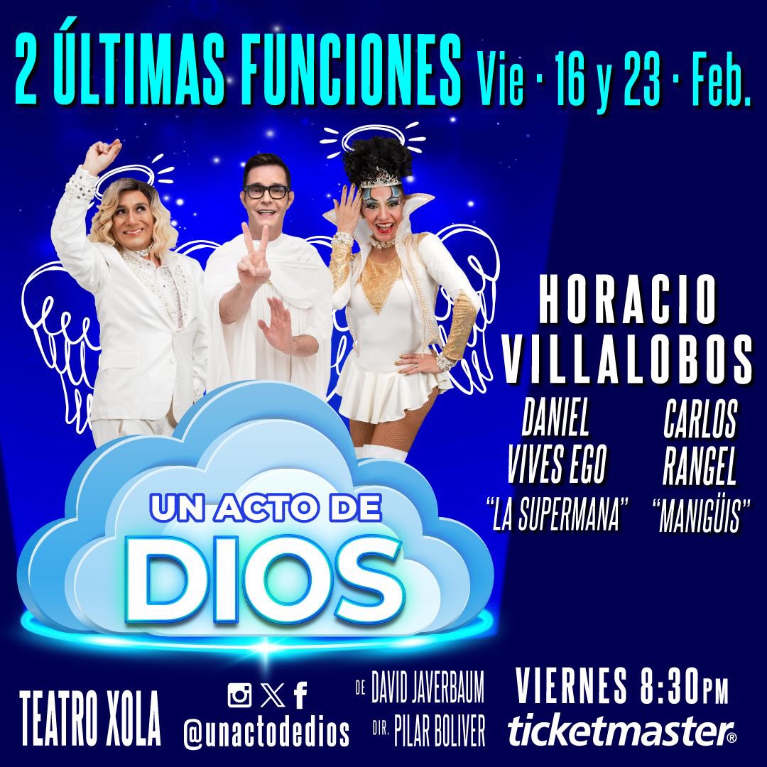 Horacitu's tweet photo. Les espero en el @TeatroXola ¡Nos vamos !!! Últimas 2 funciones. https://t.co/TewFyzuc6Q