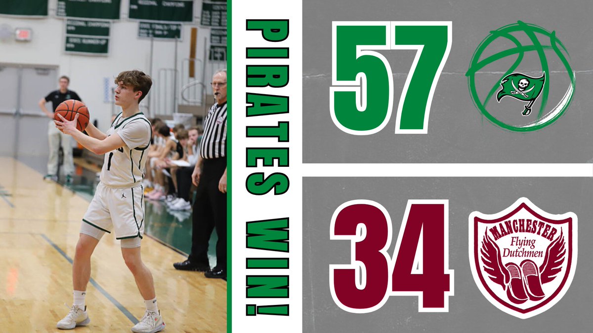 NapoleonHoops's tweet photo. We picked a road win at Manchester tonight to move to 17-3 overall and 15-1 in the conference! #GoPirates #JobsNotFinished https://t.co/RWLkfEd6dU