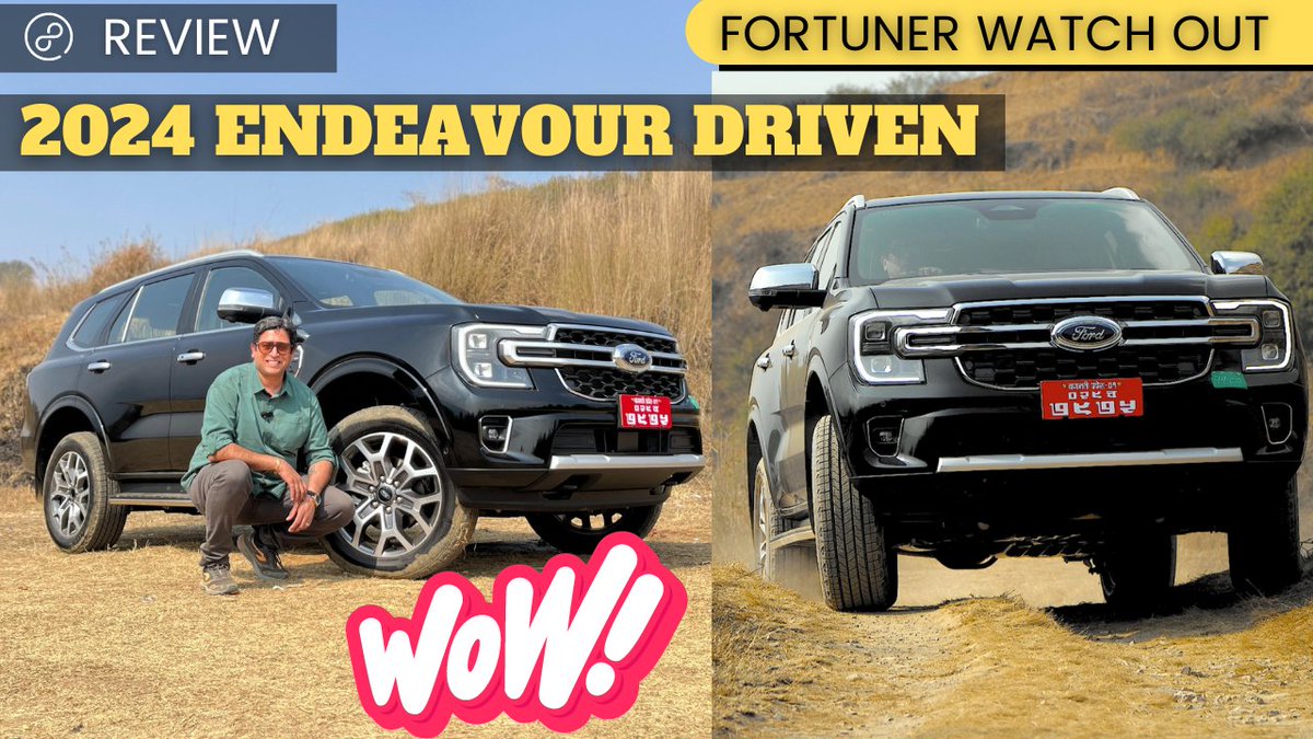 BunnyPunia's tweet image. The walkaround video of the 2024 @FordIndia Endeavour got over 7,50,000 views!! 

And now, the drive review has gone online as well. Do have a look ---&amp;gt; youtube.com/watch?v=rb9b9O… 

#FordIndia #FordEverest #FordEndeavour