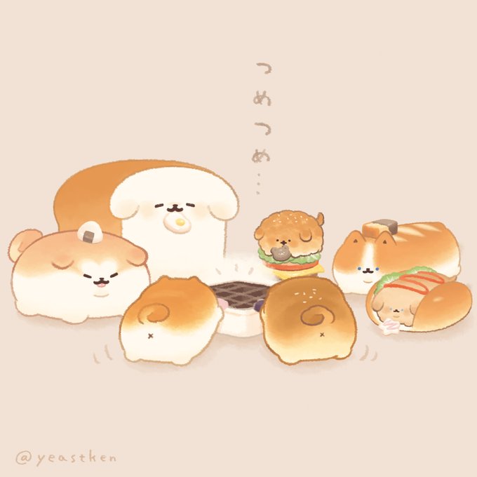 「パン レタス」のTwitter画像/イラスト(新着)