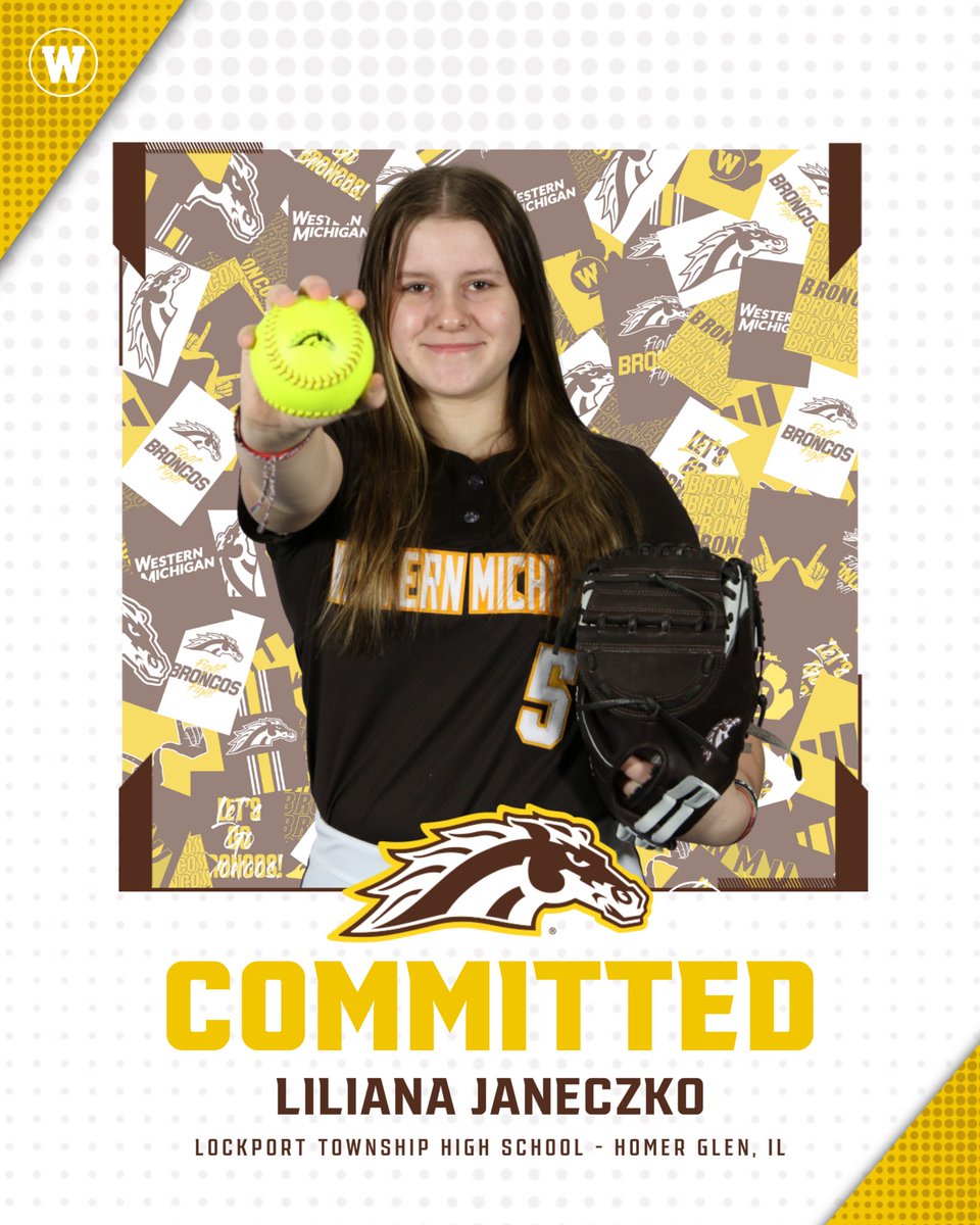 lilijaneczko's tweet photo. Thank you! GO BRONCOS!!!!💛🤎💛🤎💛🤎@marleewilson @bshipman44 @Coach_FLEETW00D @CoachErikaWhitt @WMUSoftball @CheetahsBaer @PORTERSoftball1 @SbCheetahs @bville_BSF https://t.co/lWAZXaHRpj