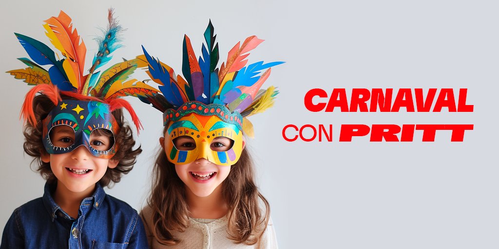henkeliberica's tweet photo. 🎉 ¿Ya tienes listo tu disfraz de #carnaval? 🎊
Pritt te trae una idea fácil para hacer con los peques: ✂️ recorta en cartulina una diadema y una máscara, decora con purpurina y agrega plumas hechas en papel de colores. Pega todo con #Pritt ¡y estarás listo para los aplausos! 👏 https://t.co/EZSBThY0da