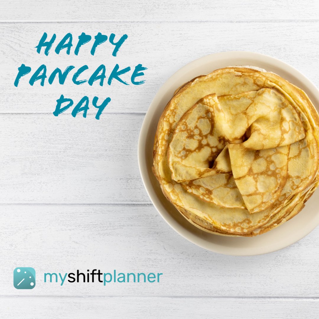 myshiftplanner's tweet image. #pancakeday #shifts #shiftworker #myshiftplanner
