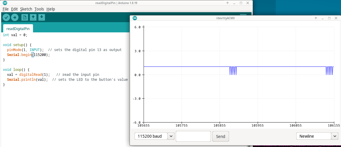 Nyt sain lidarista dataa Arduinoon ja sieltä tietokoneelle, mutta kun piti lähteä töihin, niin jäi harrastukset vähälle.

Mitähän sieltä tulee? Se selviää vasta illalla. 

(Kuva on vanha.)