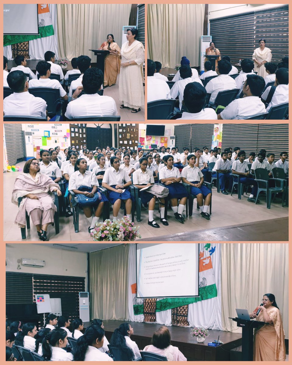 Navigating Success Together: An invaluable session led by our Vice Principals, offering essential insights to students of Grades X and XII on acing  upcoming board exams. 📝Let's conquer these exams together! 💪 #BoardExamPrep #StudentSuccess #StudyStrategies
#ExamGuidance