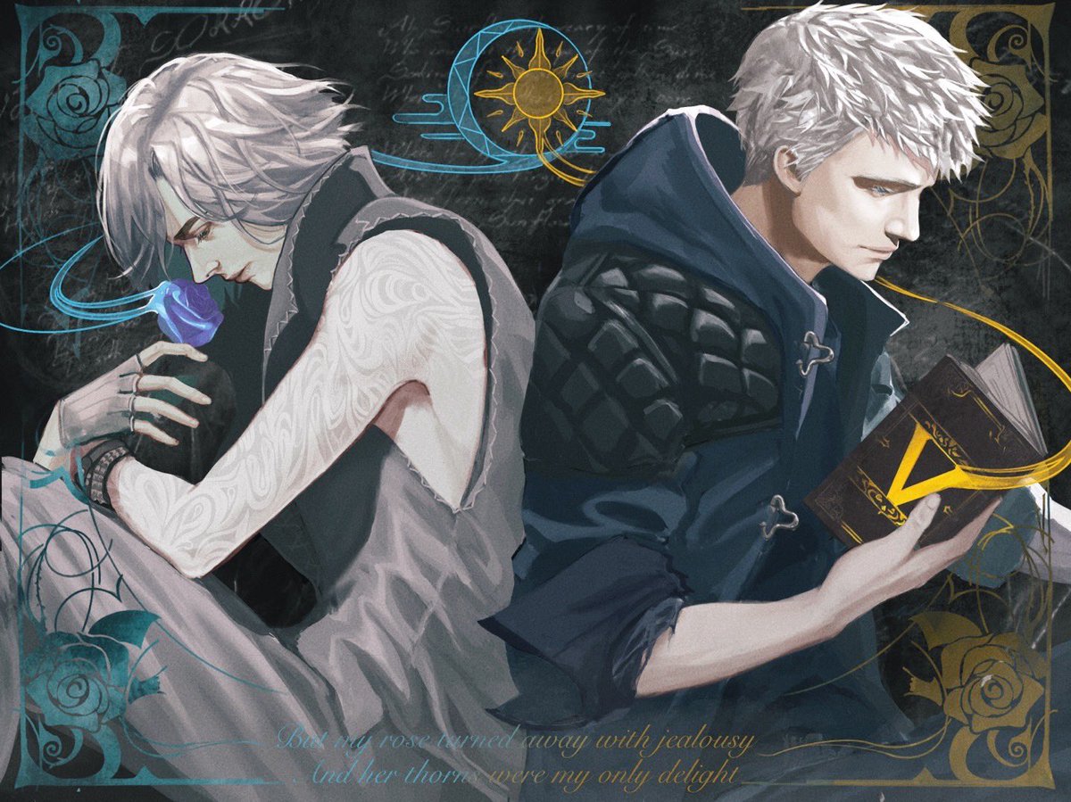 #NeroV
“… her thorns were my only delight. ”
Happy Valentine's Day.