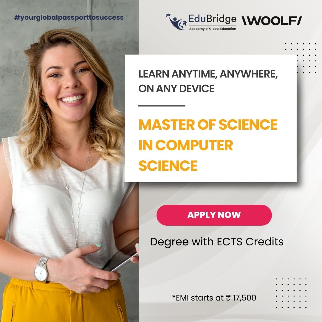 EduBridgelearn's tweet image. Acquire knowledge at your convenience, across all devices.
Enroll now @ bit.ly/4atGLr4 in the Master of Science in Computer Science program.
#MSComputerScience #FlexibleLearning #ComputerScience #PracticalLearning #SkillsDevelopment #EnrollNow #ComputerScience