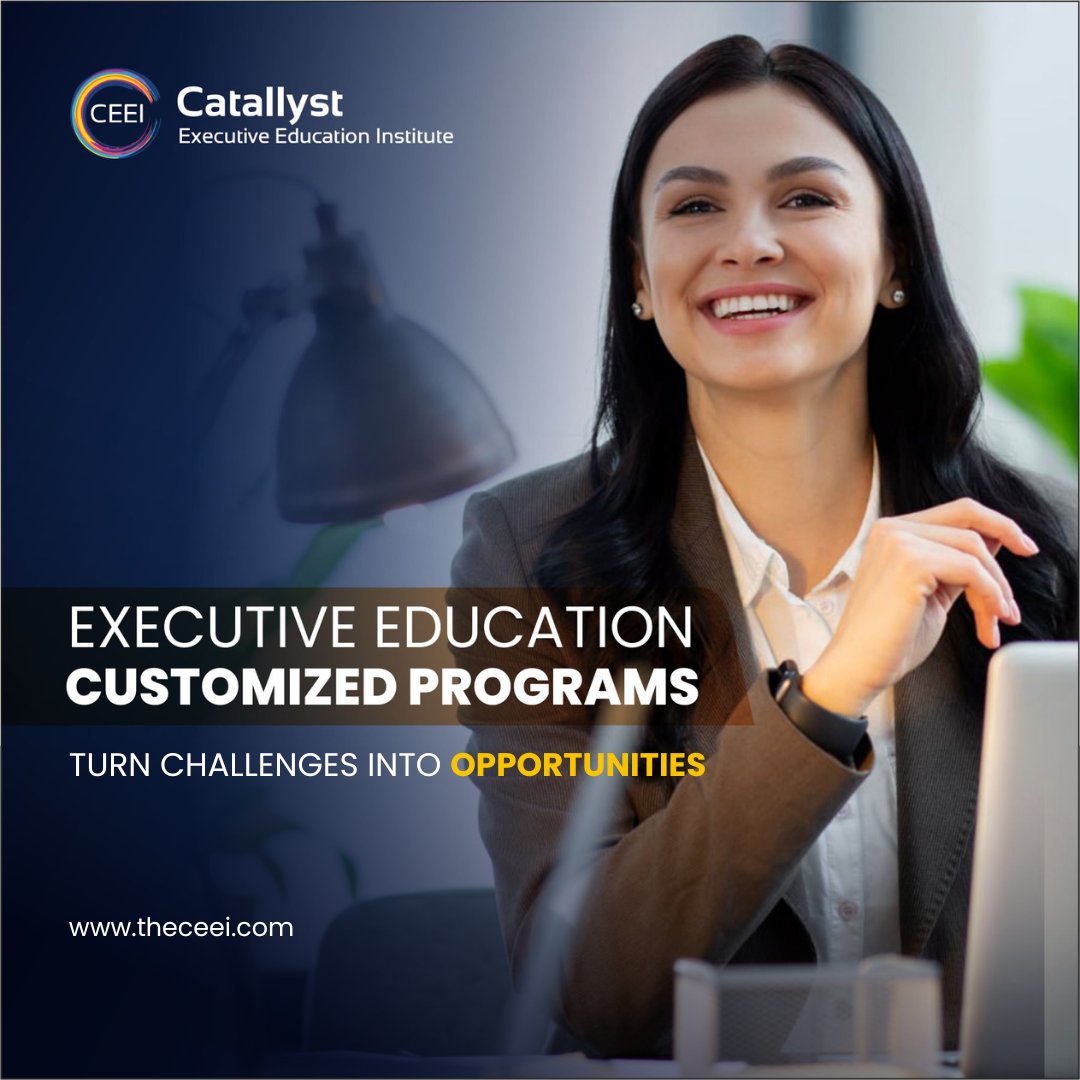 theceei's tweet photo. #ExecutiveEducation redefined at Catallyst Executive Education Institute! Embark on a transformative learning journey with us. Connect with #CEEI today: https://t.co/eGjXPNpLnI https://t.co/TduZlxDyCa