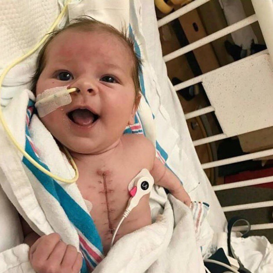 <a href="/MattWallace888/">Matt Wallace</a> When you see a smile like This after healing from such a long open heart surgery it really melts your heart